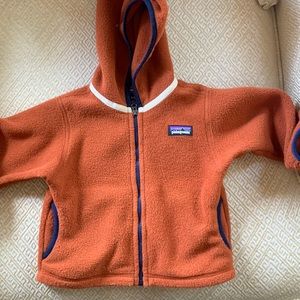 Patagonia 6-12m synchilla fleece zip hoodie